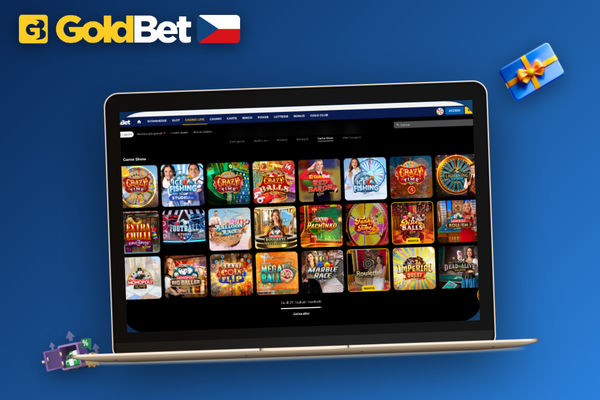 Instalační okno desktopového klienta Goldbet Casino na počítači s ikonou antivirové ochrany