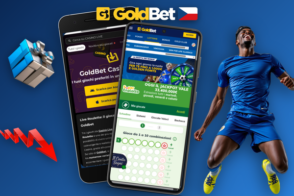První krok instalace Goldbet Casino aplikace na iPhonu s elegantním obalem