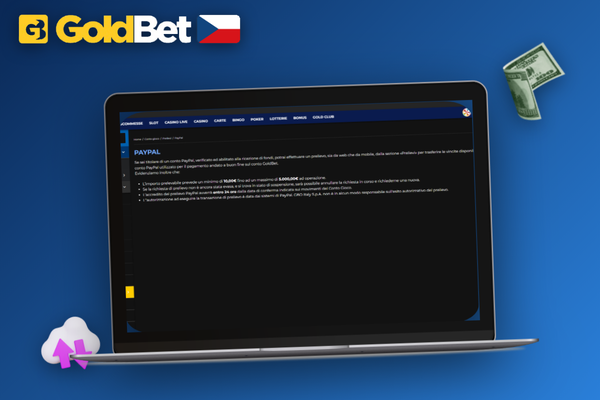 Ověření totožnosti v Goldbet Casino – nahrání občanského průkazu přes formulář