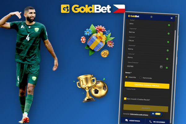 Nahrávání dokladu totožnosti do rozhraní Goldbet Casino CZ pro rychlé ověření účtu